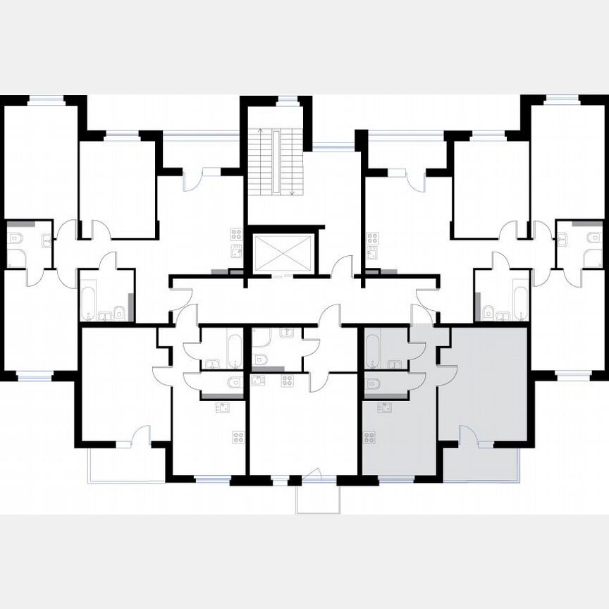 1-к. квартира, 39,3 м², 3/3 эт.