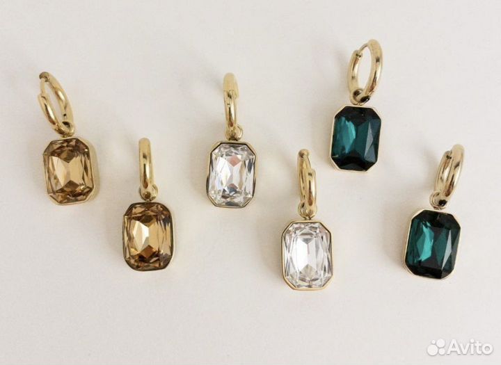 Серьги конго Bella