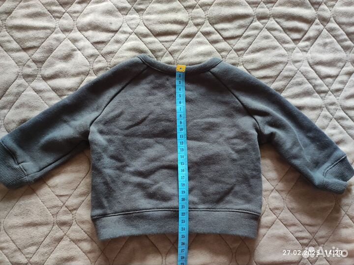 Кофта детская теплая 62-68