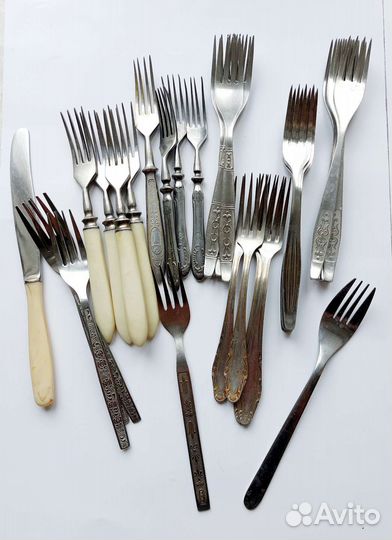 Ложки вилки нержавейка СССР