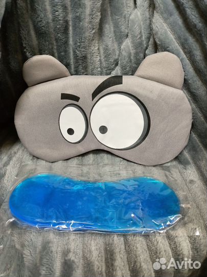 Маска для сна С гелевой вставкой