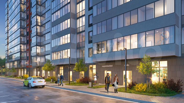 Квартира-студия, 24,2 м², 8/12 эт.