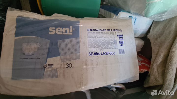 Подгузники для взрослых seni размер L