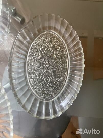 Блюда из стекла б/у