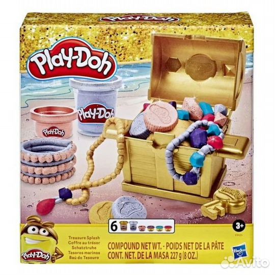 Набор для творчества Hasbro Play-Doh Поиск Сокрови