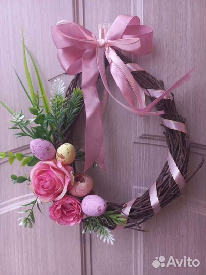 Пасхальные венки и гнездышко