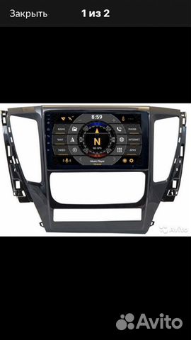 Магнитола Митсубиси Л200 2017+