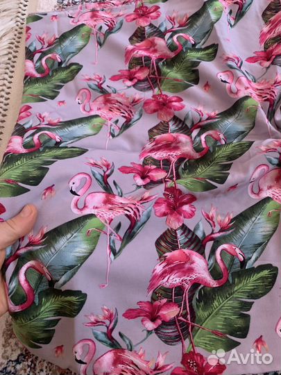 Штапель фламинго 5метров