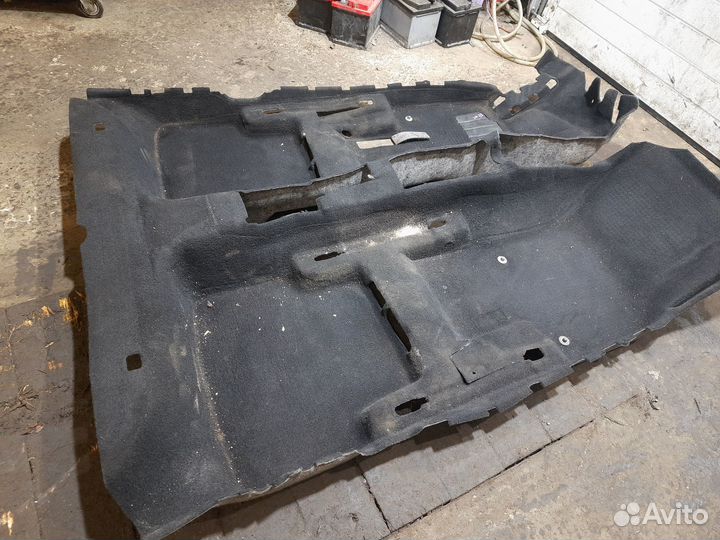 Ковёр ковролин салона Skoda Octavia A7 2014 год