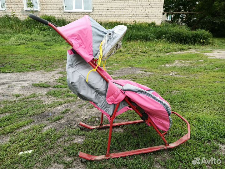 Коляска санки