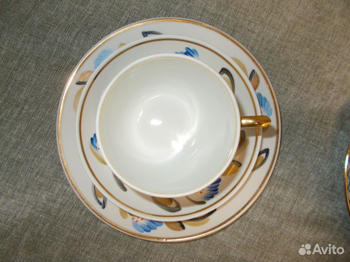 Чайные пары (трио) лфз, Вербилки