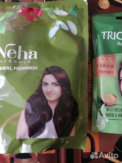 Хна для волос и басма