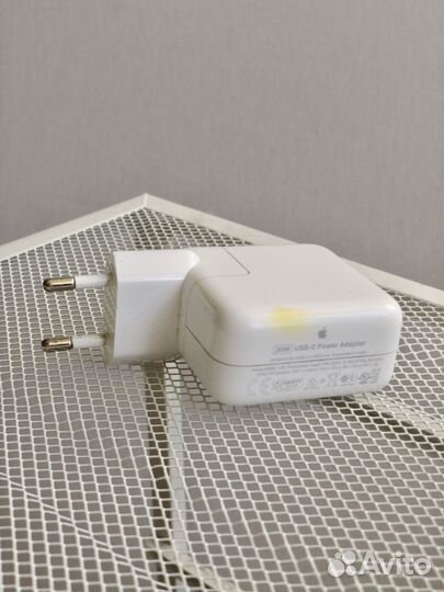 Блок питания apple 30w