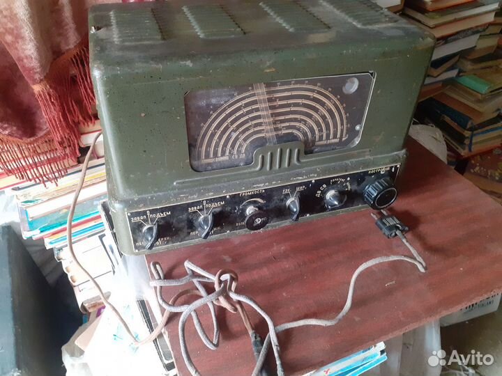 Ретро Радиоприёмник сетевой ламповый 