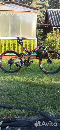 Велосипед складной двухподвес