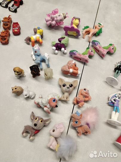 Фигурки Киндер, musse, rovio, sweet box, viacom