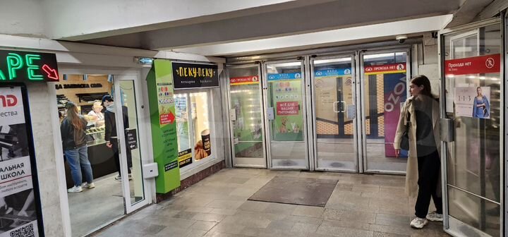 Торговая площадь с арендатором, 113.5 м²