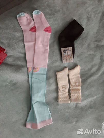 Колготки новые, р.104, гольфы, носки