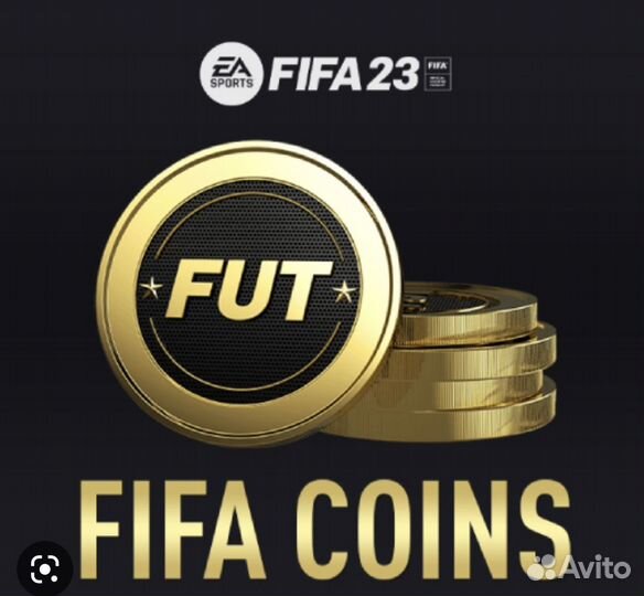 Продажа монет fifa 23 100к-420 рублей