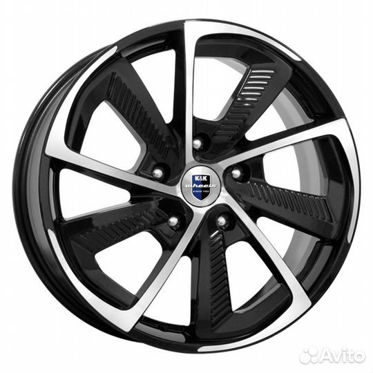 R18 5x114 8J ET45 D67,1 K&K C,T,G, (KC687) алмаз ч