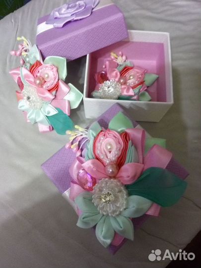 Броши ручной работы