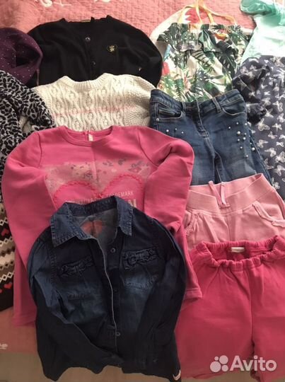 Вещи пакетом на девочку