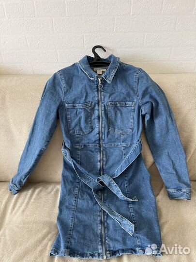 Джинсовая платье