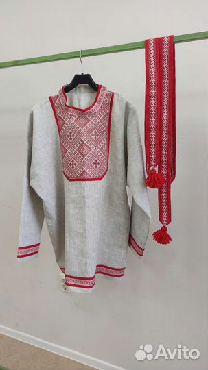 Русская народная рубашка мужская. Прокат