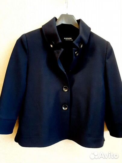 Пиджак школьный синий для девочки на 11 лет