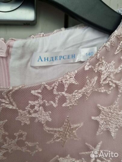 Платье для девочки 140 новое