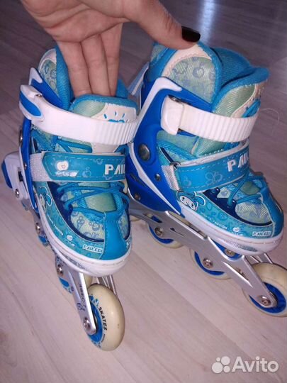 Роликовые коньки детские раздвижные