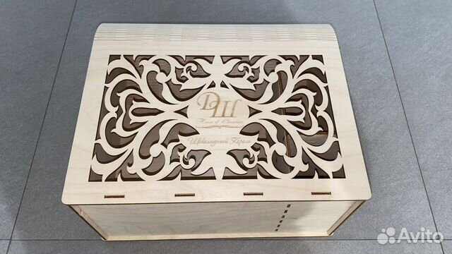 Коробка подарочная деревянная