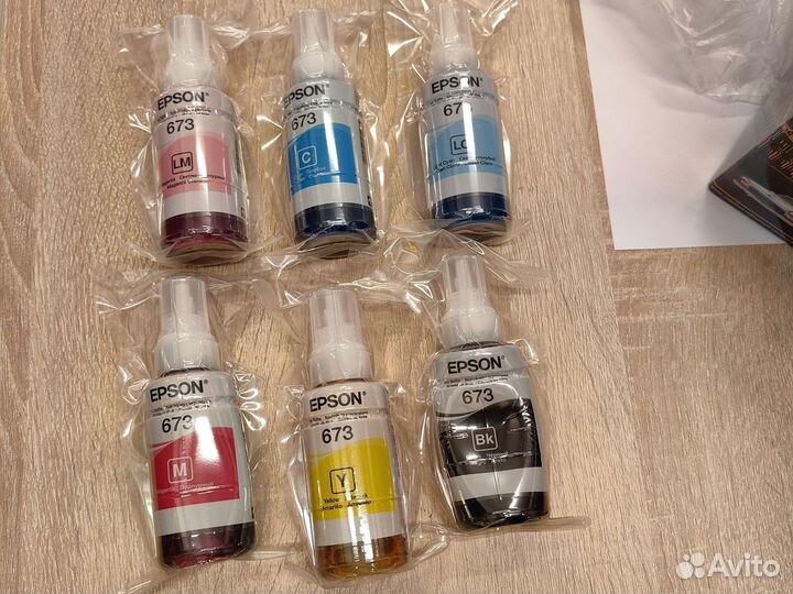 Оригинальные чернила для Epson