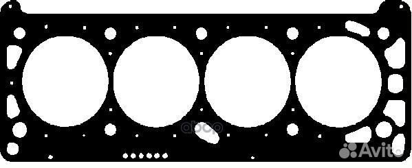 Прокладка головки блока цилиндров 128231 Elring