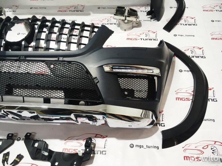 Комплект обвеса GL63 AMG Mercedes GL-class X166 GT