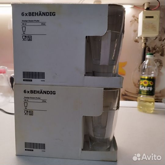 Стаканы IKEA behandig