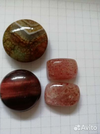 Натуральные камни кабошоны