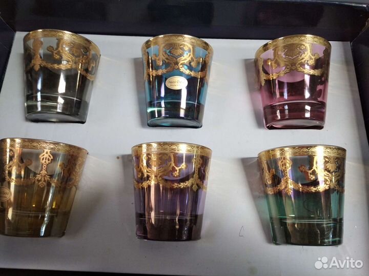 Бокалы Италия бренд Арт декор оригинал