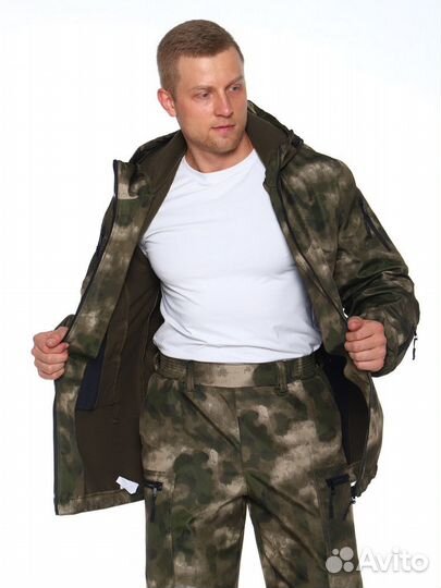 Костюм на флисе для охоты и рыбалки