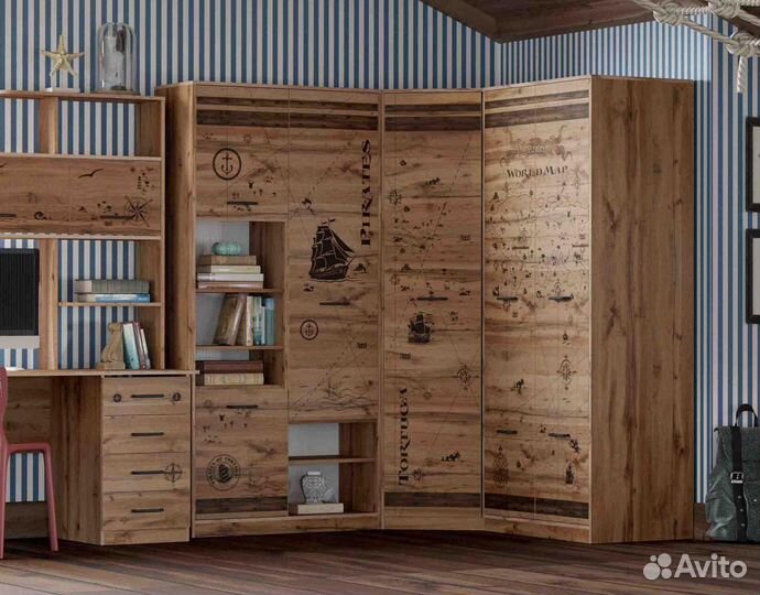 Новая Тумба с дверцей и ящиками 