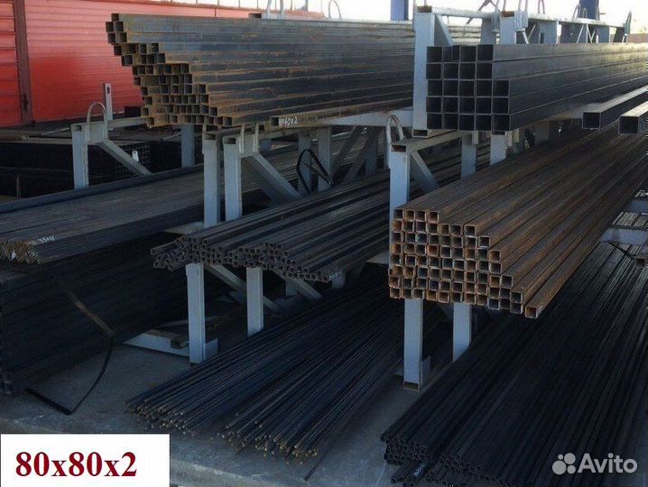 Труба профильная 80х80х2