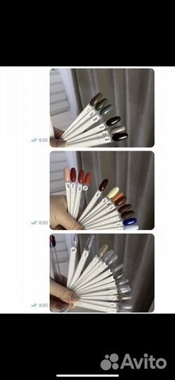 Гель лаки разных фирм