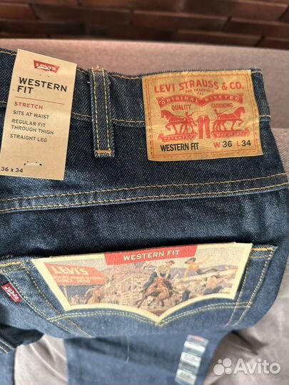 Джинсы levis новые мужские