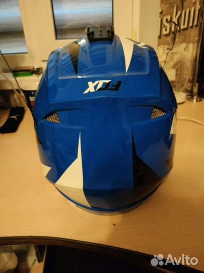 Шлем для мотокросса с очками