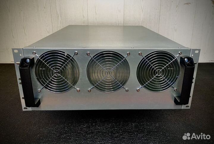 Корпус для майнинга (закрытый) на 6/8 GPU-видеокар