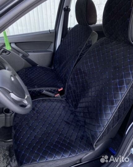 Накидки на сиденья из велюра турецкого