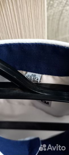 Рубашка белая 158-164