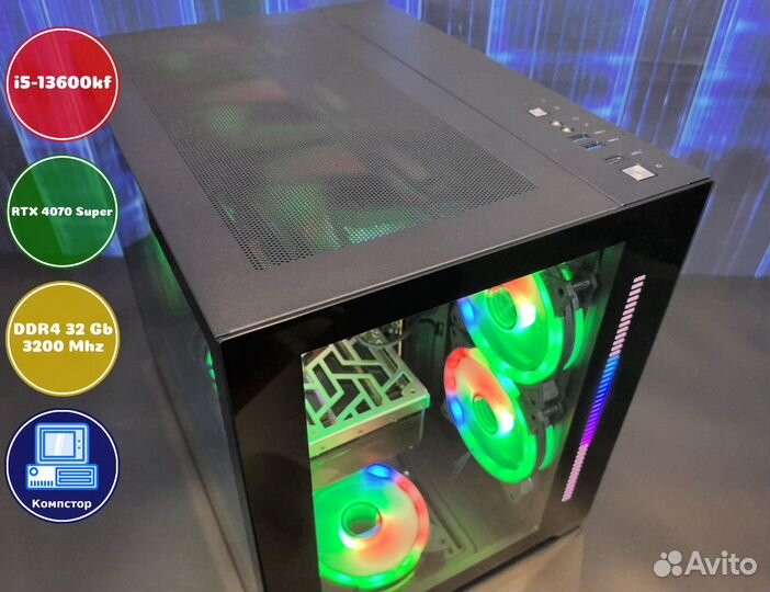 Сборки игровых пк i5-RTX4070SUP-32DDR4-WBN9203-B760