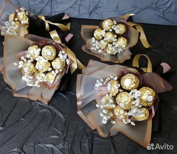 Букеты- комплименты из конфет