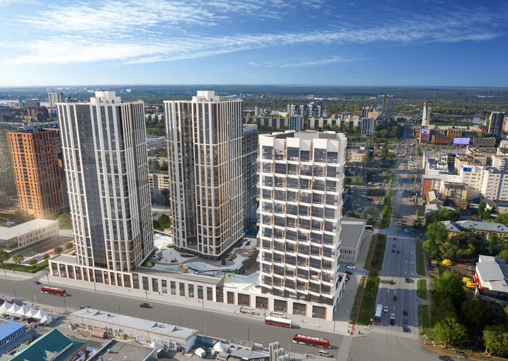 3-к. квартира, 94,4 м², 25/30 эт.